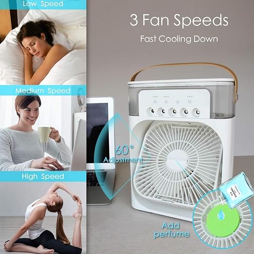 Mini Air Conditioner Fan & Air Cooler